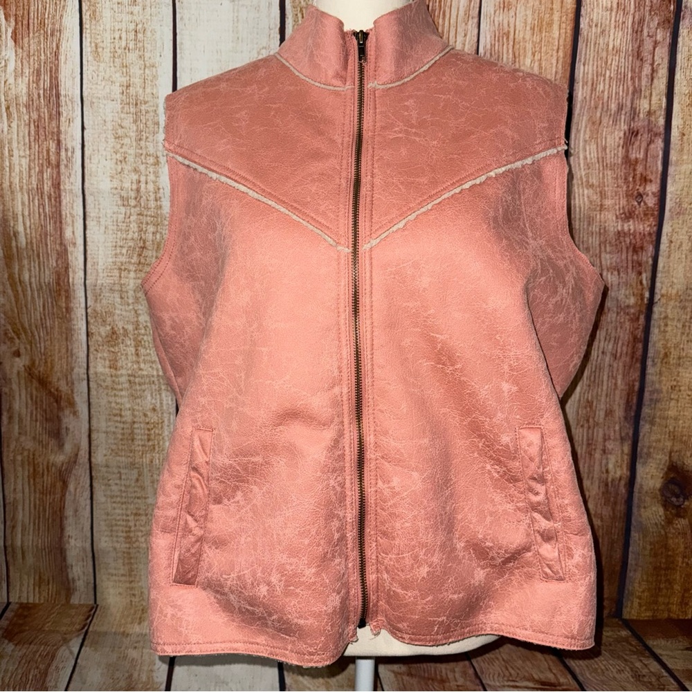Legacy Falls for Her Faux Suede Vest Women's size XL
